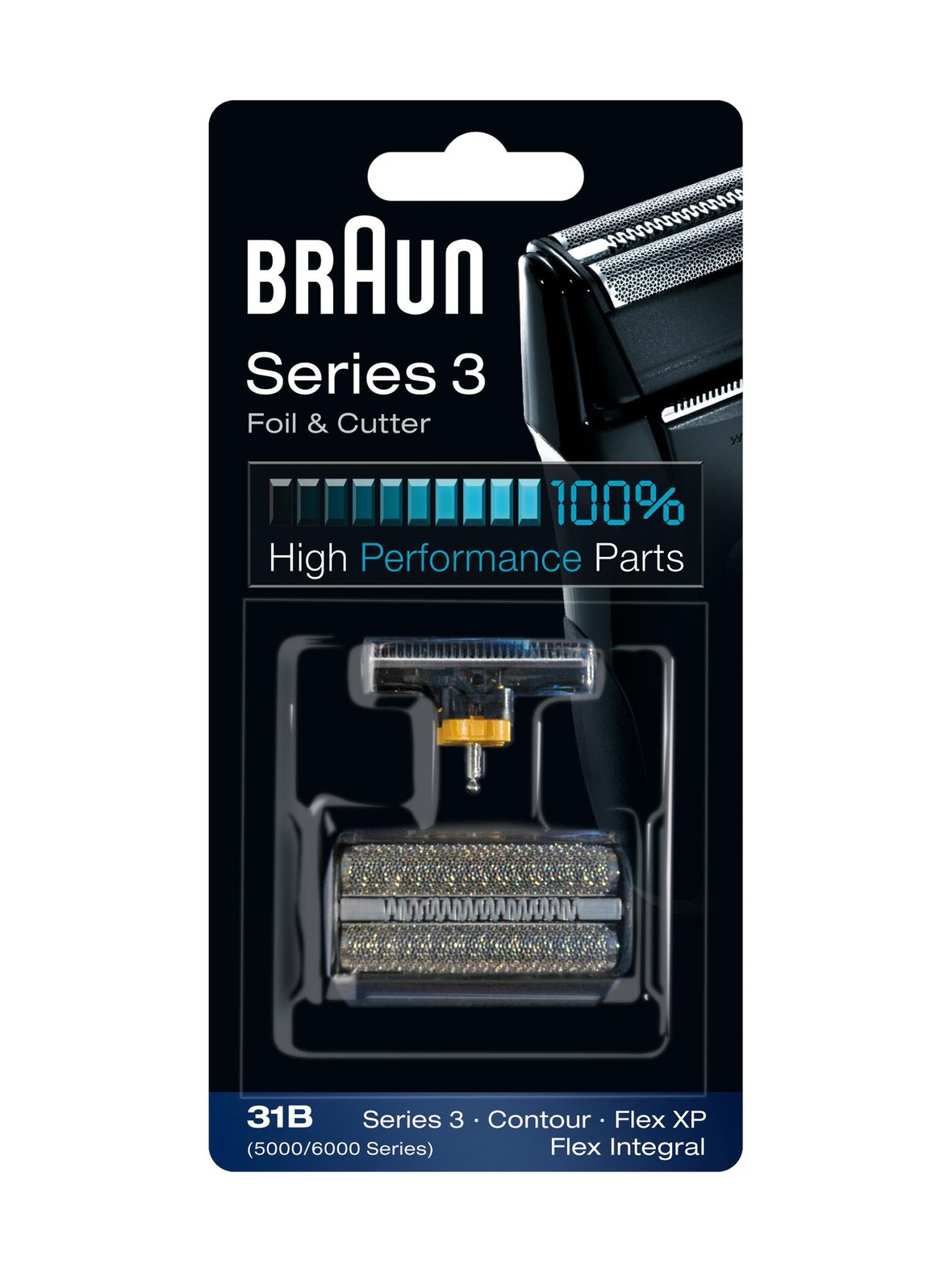 Braun 31b-vaihtoterä ja teräverkko