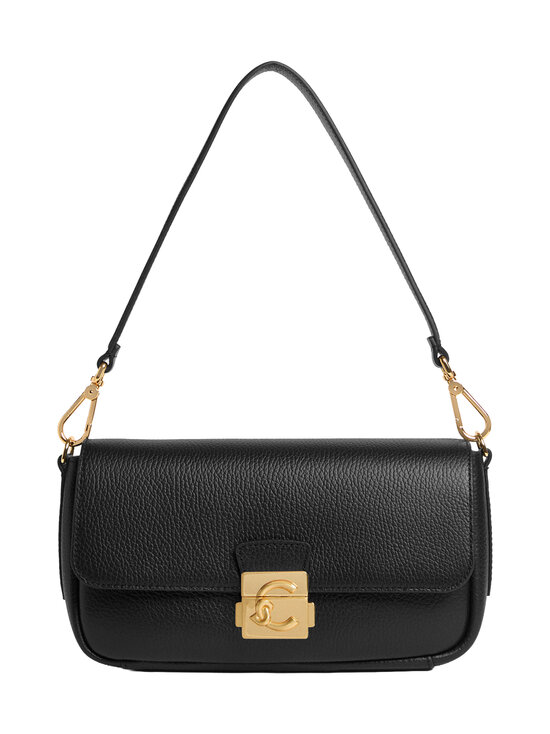 Coccinelle - C-Me Lock Grained Leather -käsilaukku - 001 NOIR | Stockmann - photo 1