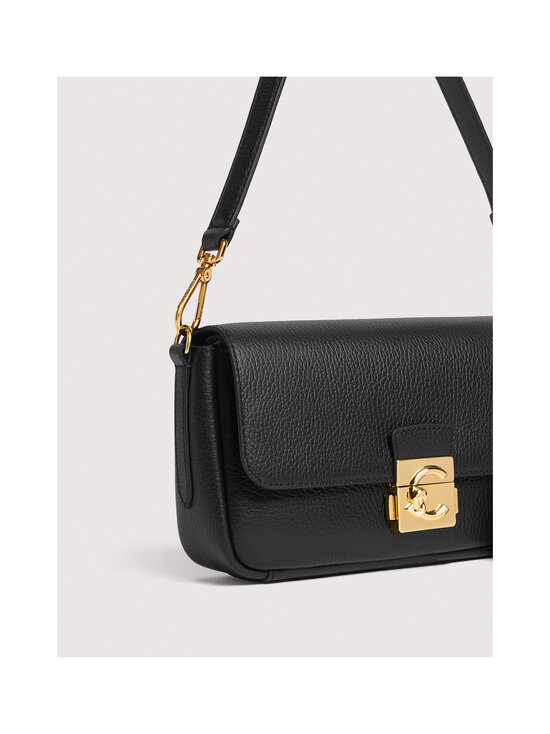 Coccinelle - C-Me Lock Grained Leather -käsilaukku - 001 NOIR | Stockmann - photo 4