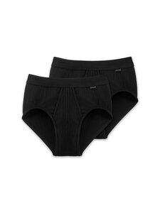 Schiesser - Authentic Sportslip -alushousut 2-pack - 000 BLACK | Stockmann