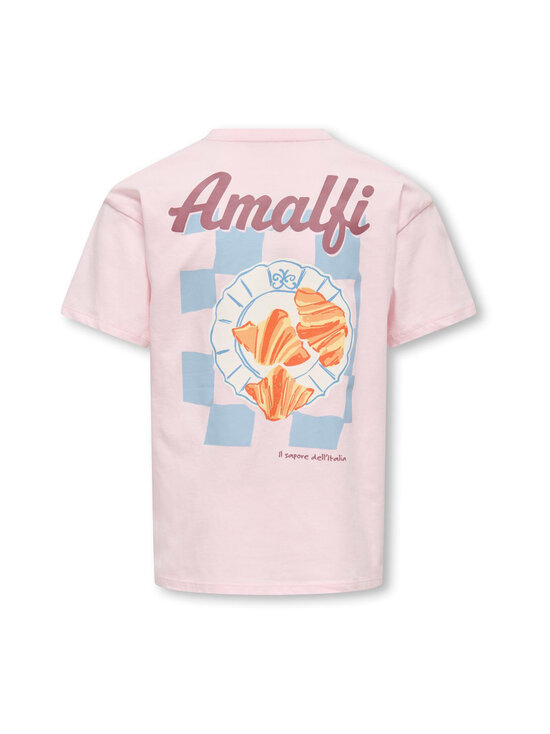 KIDS ONLY - KogCarina Life Loose t-krekls - BARELY PINK PRINT:AMALFI | Stockmann - photo 2