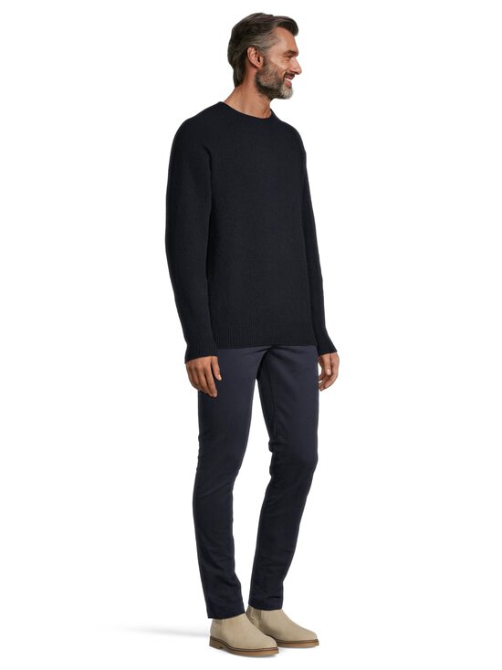 Sunspel - Kudum - BUFA DARK NAVY MOULINE | Stockmann - photo 4