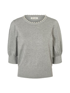 RUE de FEMME - Sorrel jewel -neulepaita - 16 LIGHT GREY MELANGE | Stockmann