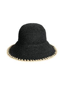 By Malene Birger - Strawilla-paperiolkihattu - 50 BLACK | Stockmann