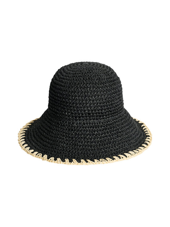 By Malene Birger - Strawilla-paperiolkihattu - 50 BLACK | Stockmann - photo 1