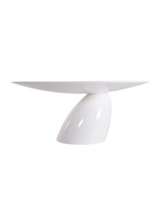 Eero Aarnio - Parabel-pöytä valkoinen 164 x 110 cm, ovaali - WHITE | Stockmann