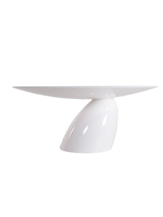 Eero Aarnio - Parabel-pöytä valkoinen 164 x 110 cm, ovaali - WHITE | Stockmann - photo 1