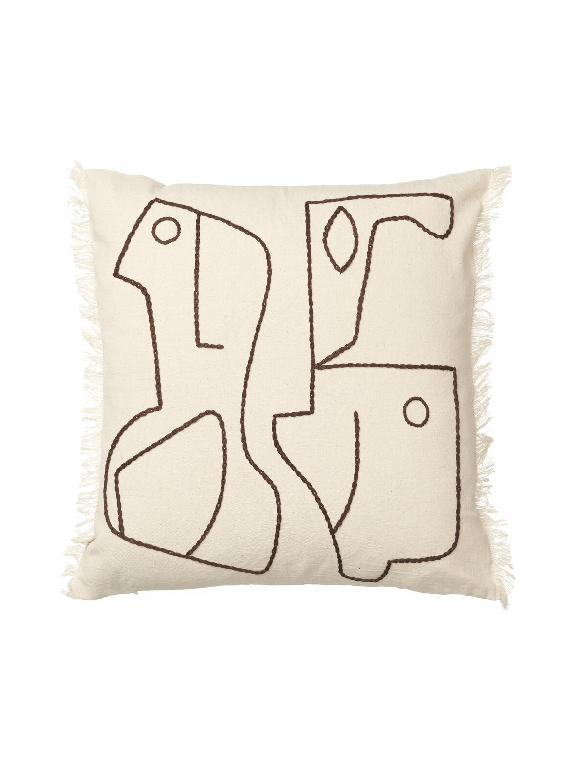 Figure-tyynynpäällinen, 50 x 50 cm