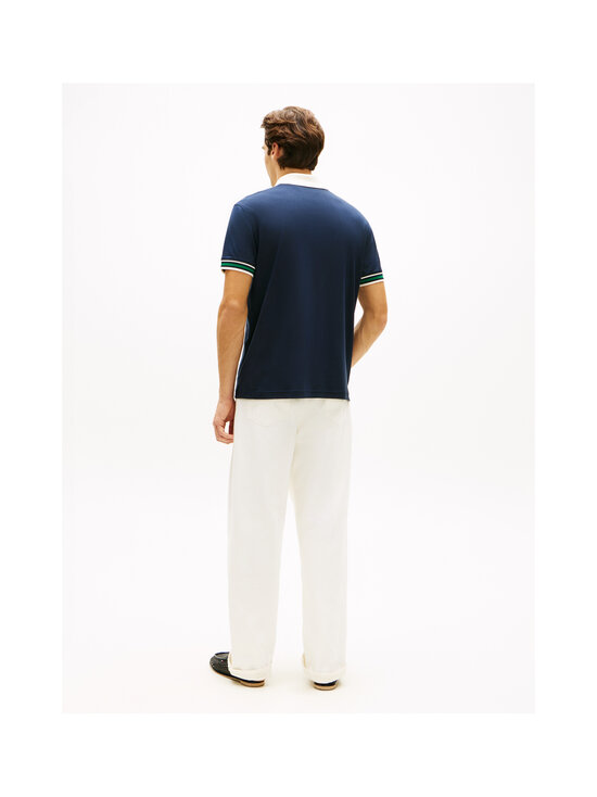 Tommy Hilfiger - V Neck Relaxed Fit polo krekls - DW5 DESERT SKY | Stockmann - photo 3
