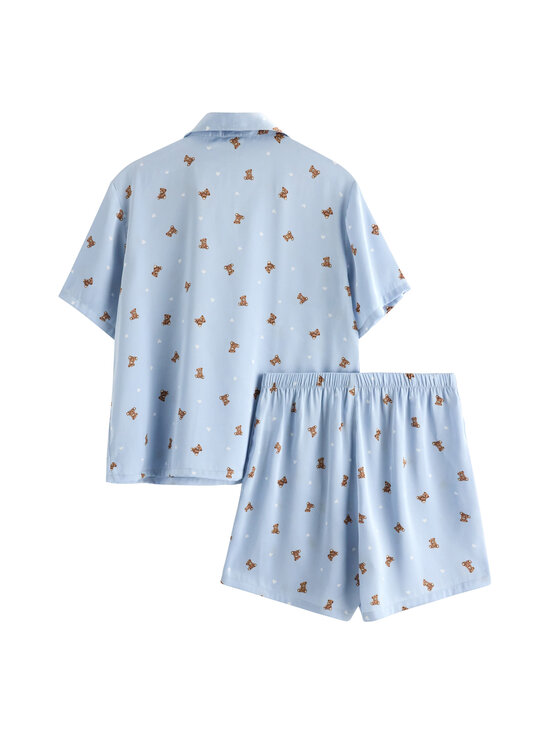 Lindex - Satīna pidžama - 7325 BLUE | Stockmann - photo 2