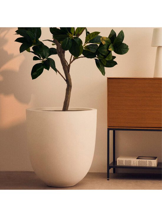 Kave Home - Aiguablava-ruukku valkoinen ⌀ 56 cm - WHITE | Stockmann - photo 2