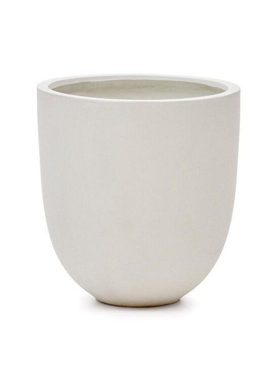Kave Home - Aiguablava-ruukku valkoinen ⌀ 56 cm - WHITE | Stockmann - photo 1