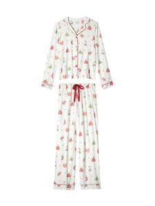 Pj Salvage - Pidžaama Feline Festive - 102 OFF-WHITE | Stockmann