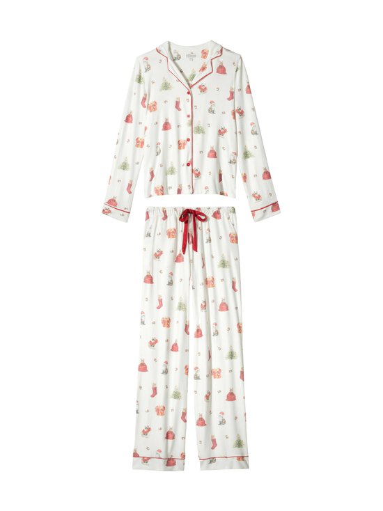 Pj Salvage - Pidžaama Feline Festive - 102 OFF-WHITE | Stockmann - photo 1