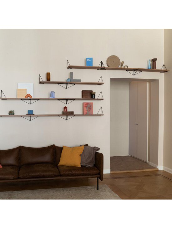 Maze - Pythagoras-hyllylevy pähkinä 20 x 60 cm - BROWN | Stockmann - photo 4