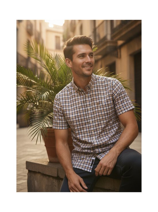 Bugatti - Triiksärk Casual - 390 NAVY BLUE | Stockmann - photo 4