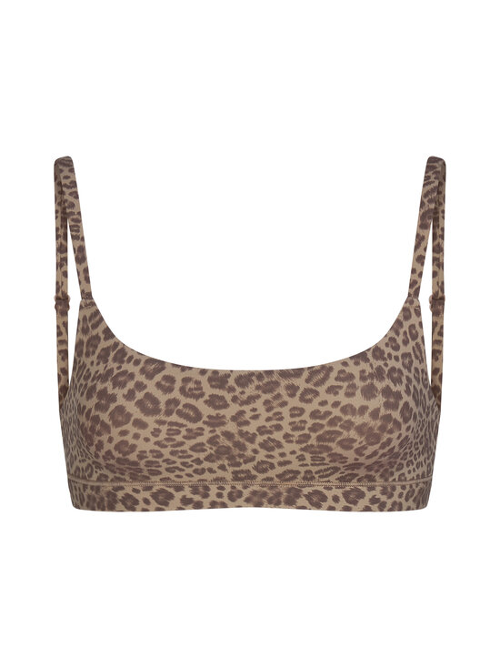 SKIMS - Rinnahoidja Fits Everybody Scoop Bralette - DESERT LEOPARD INK PRINT | Stockmann - photo 1