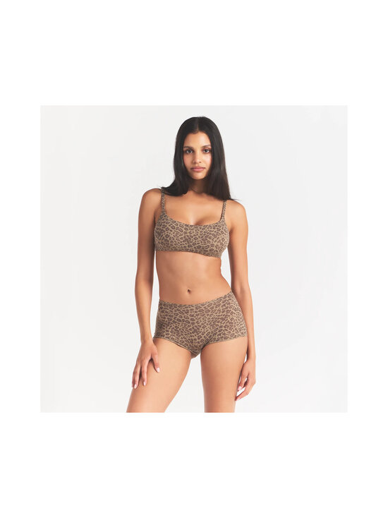 SKIMS - Rinnahoidja Fits Everybody Scoop Bralette - DESERT LEOPARD INK PRINT | Stockmann - photo 2