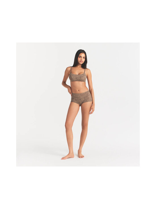 SKIMS - Rinnahoidja Fits Everybody Scoop Bralette - DESERT LEOPARD INK PRINT | Stockmann - photo 4
