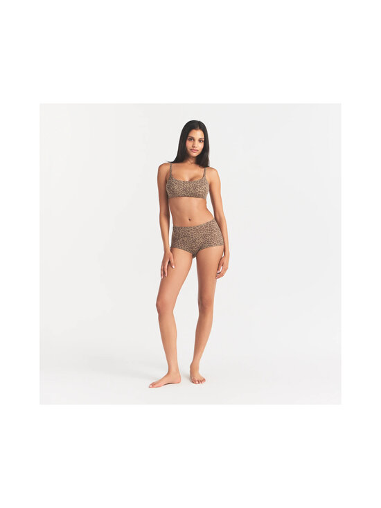SKIMS - Rinnahoidja Fits Everybody Scoop Bralette - DESERT LEOPARD INK PRINT | Stockmann - photo 5