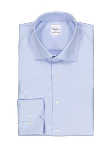 Stenströms - Slimline Diagonal Stripe -kauluspaita, erikoispitkät hihat - 102 LIGHT BLUE | Stockmann