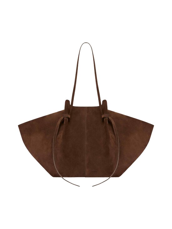 YUZEFI - Large Mochi Suede -nahkalaukku - CHOCOLATE | Stockmann - photo 1