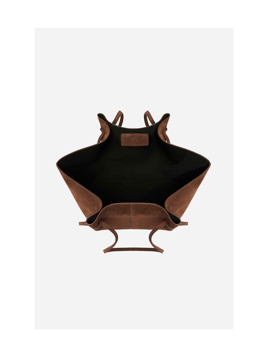 YUZEFI - Large Mochi Suede -nahkalaukku - CHOCOLATE | Stockmann - photo 3