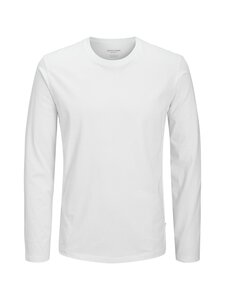 Jack & Jones - JjeOrganic Basic trikotāžas krekls - WHITE | Stockmann