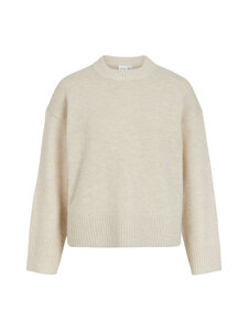Vila - ViSia O-neck -neulepusero - BIRCH DETAIL:MELANGE | Stockmann