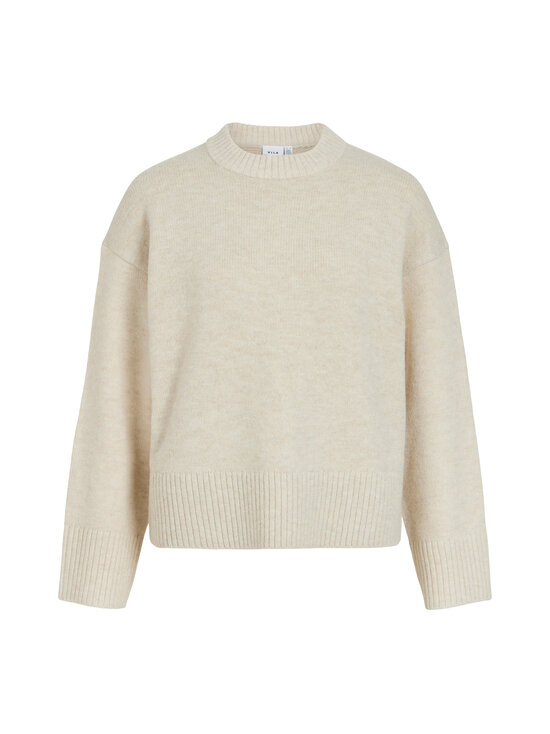 Vila - ViSia O-neck -neulepusero - BIRCH DETAIL:MELANGE | Stockmann - photo 1