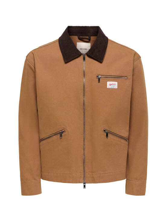 Only & Sons - OnsSemmi-puuvillatakki - NUTHATCH DETAIL:WITHOUT WOVEN LABEL | Stockmann - photo 1