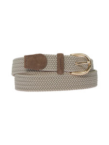 GANT - Elastic Braided -vyö - 259 TAUPE BEIGE | Stockmann