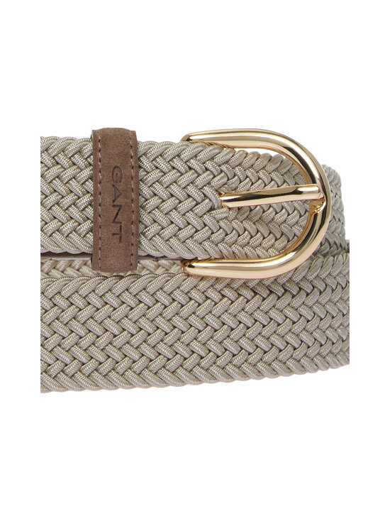 GANT - Elastic Braided -vyö - 259 TAUPE BEIGE | Stockmann - photo 2