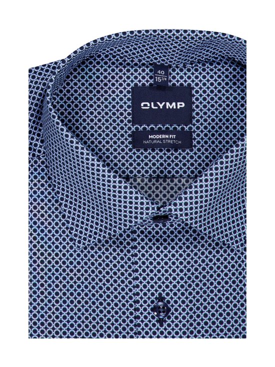 Olymp - Modern Fit Print -kauluspaita - 18 MARINE | Stockmann - photo 2