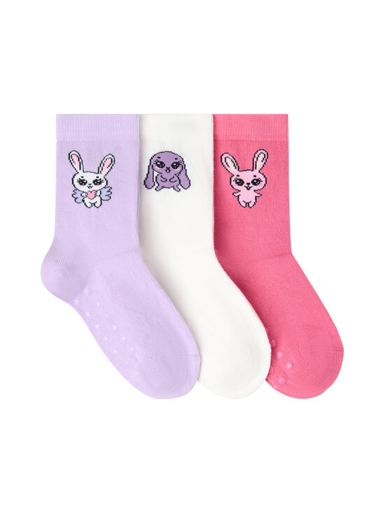 Lindex - Zeķes 3 iepak. - 4813 LILAC | Stockmann - photo 2