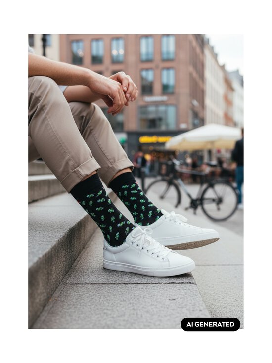 Happy Socks - One In A Million -sukat - 9000 BLACK | Stockmann - photo 2