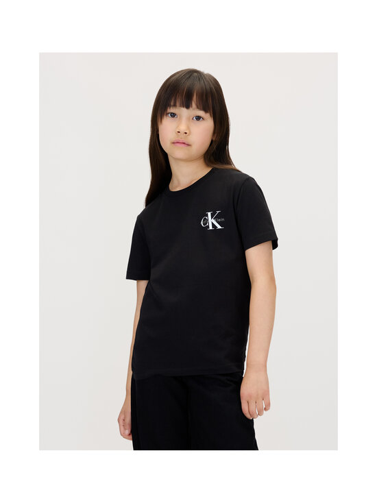 Calvin Klein Kids - Chest Monologo t-paita - BEH CK BLACK | Stockmann - photo 4