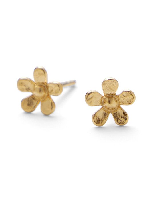 Pernille Corydon - Mini Wild Poppy -nappikorvakorut 6 mm - GOLD PLATED | Stockmann - photo 1