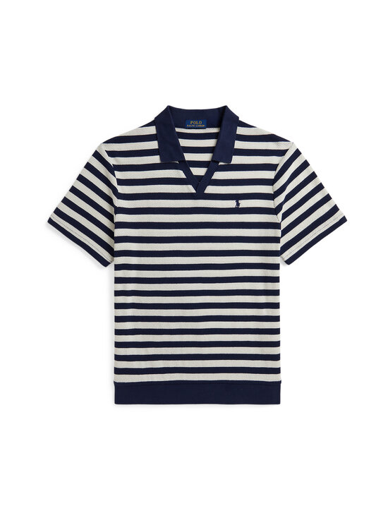 Polo Ralph Lauren - Adīts polo krekls - NEWPORT NAVY/PALE CREAM | Stockmann - photo 1