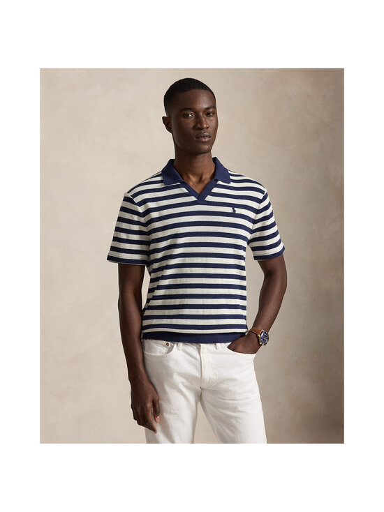 Polo Ralph Lauren - Adīts polo krekls - NEWPORT NAVY/PALE CREAM | Stockmann - photo 2