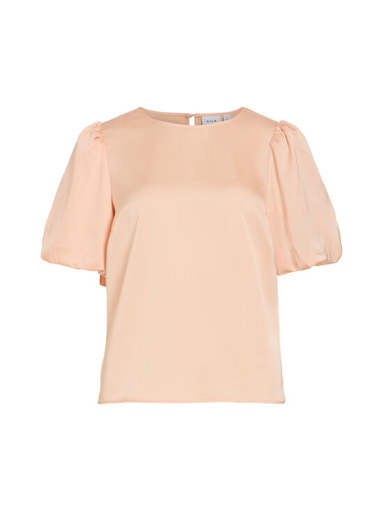 Vila - Viellette 2/4 Puff -satiinipaita - PEACH PARFAIT | Stockmann - photo 1