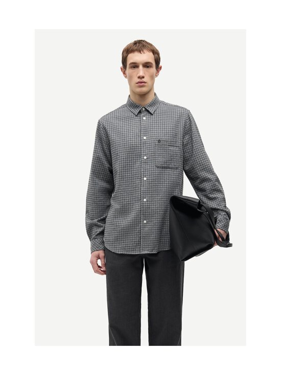 Samsoe Samsoe - Saliam-kauluspaita - GREY MEL. CH. | Stockmann - photo 3