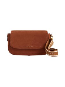 Ted Baker London - Shayne Webbing Crossbody -mokkanahkalaukku - BROWN | Stockmann