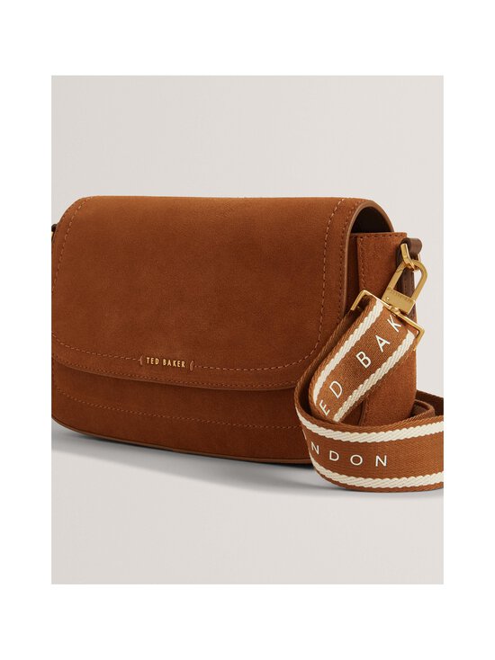Ted Baker London - Shayne Webbing Crossbody -mokkanahkalaukku - BROWN | Stockmann - photo 4