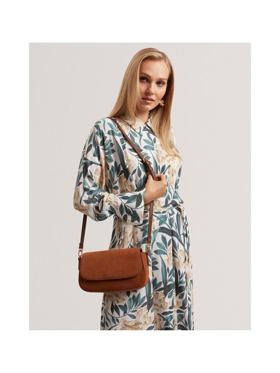 Ted Baker London - Shayne Webbing Crossbody -mokkanahkalaukku - BROWN | Stockmann - photo 5