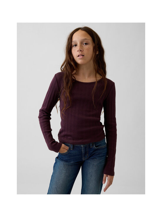 GAP - Pointelle trikotāžas krekls - BORDEAUX | Stockmann - photo 2