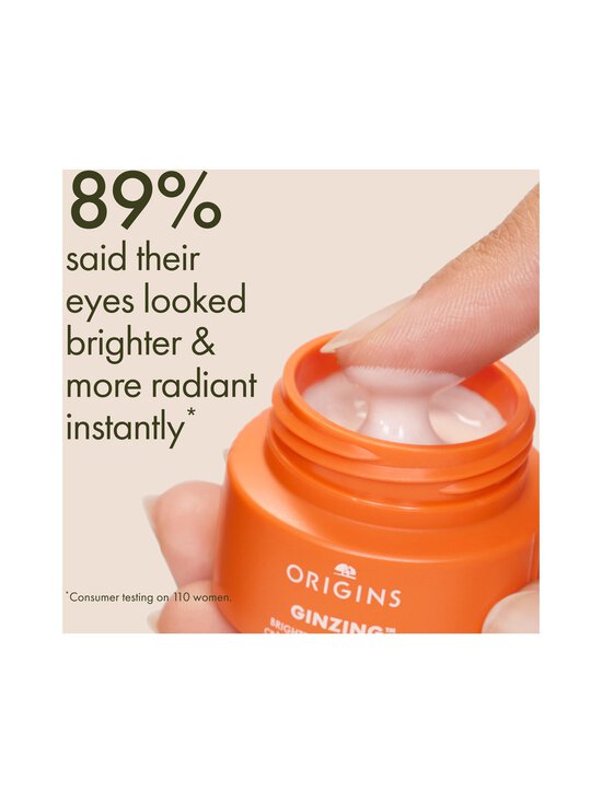 Origins - Ginzing Brightening Eye Cream  -silmänympärysvoide - WARM | Stockmann - photo 9