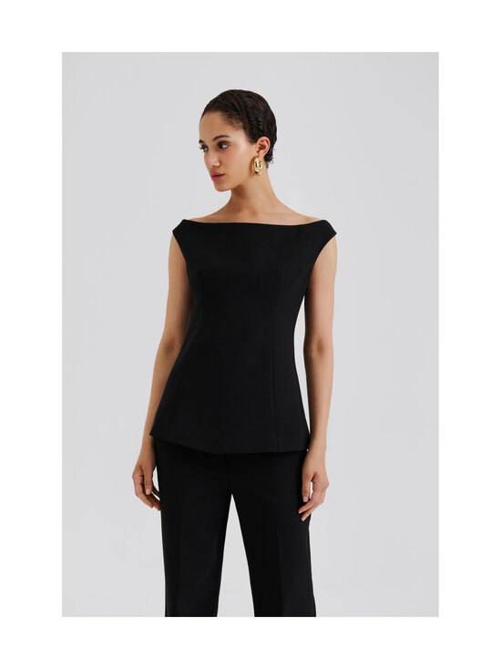 Malina - Diora Half Off Shoulder -paita - BLACK | Stockmann - photo 4