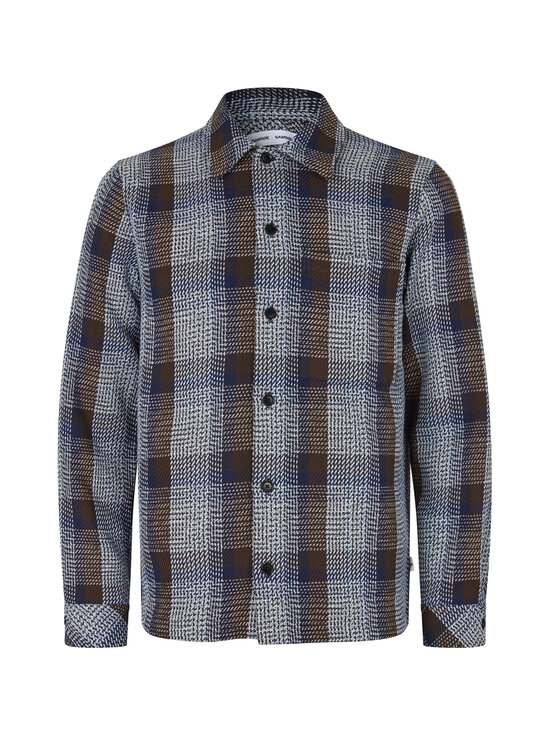 Samsoe Samsoe - Sataka JB -päällyspaita - CLR002844 BROWN MEL. CH. | Stockmann - photo 1