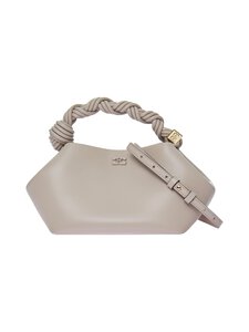 Ganni - Bou Bag Small -laukku - 873 OYSTER GRAY | Stockmann